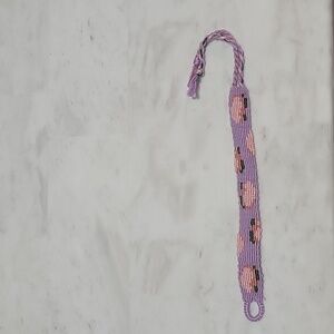 Hand Made Friendship Bracelet peach 🍑 Patern